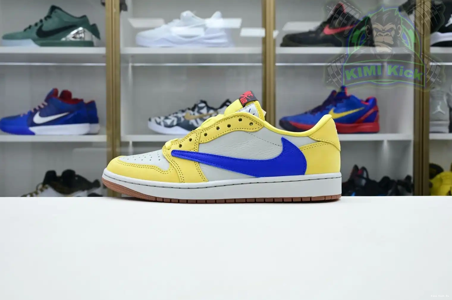 Scott 1Low Jordan Jordan Air Travis Kimikick Canary x 0817